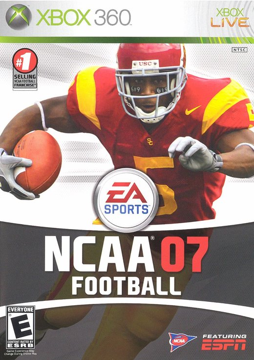 NCAA Football 07 box art