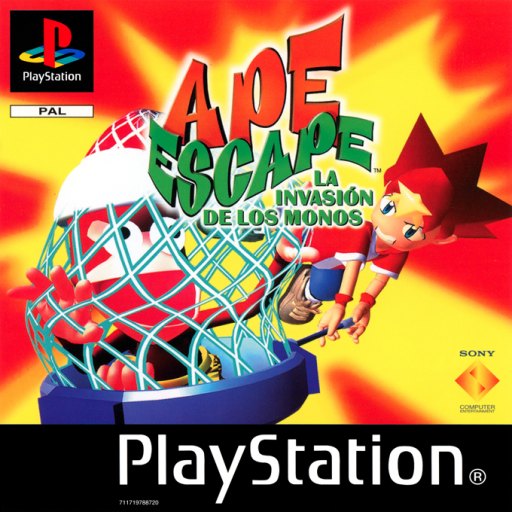 Ape Escape: La Invasion de los Monos box art