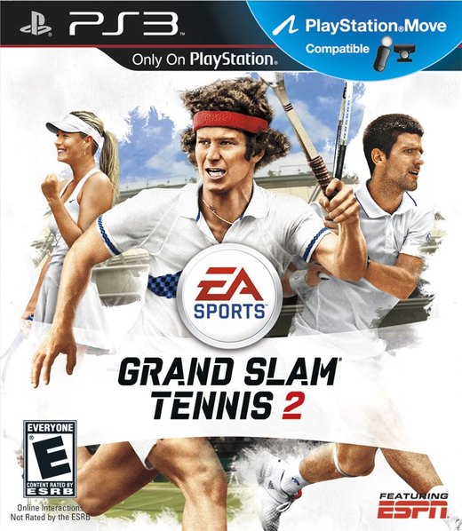 Grand Slam Tennis 2 box art