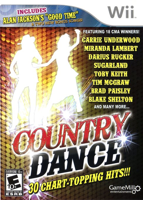Country Dance: 30 Chart-Topping Hits!!! box art