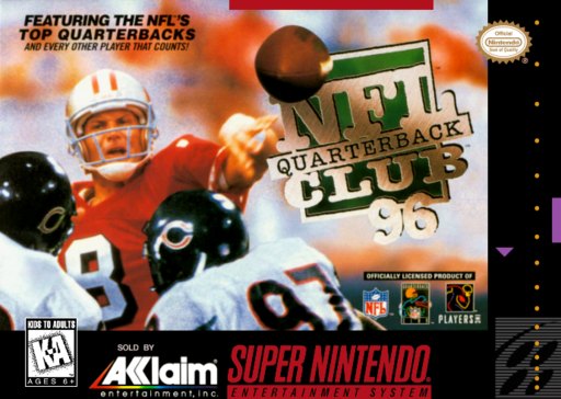 NFL Quarterback Club 96 box art