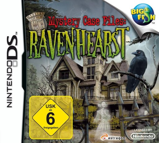 Mystery Case Files: Ravenhearst box art