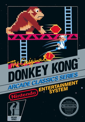 Donkey Kong box art
