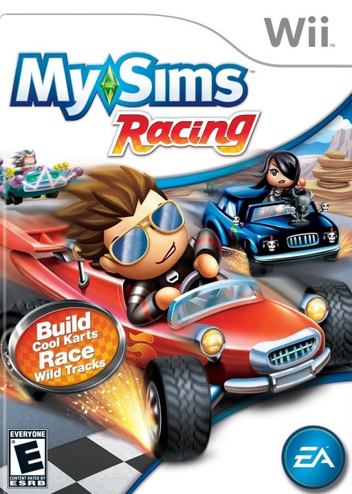 MySims Racing box art
