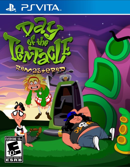 Day of the Tentacle: Remastered box art