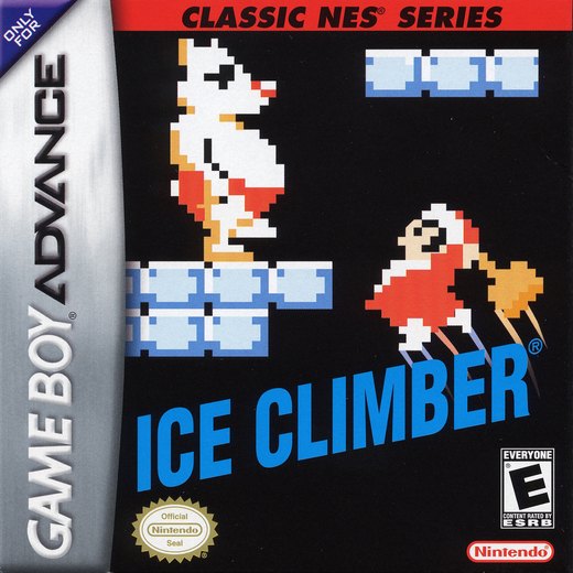 Classic NES Series: Ice Climber box art