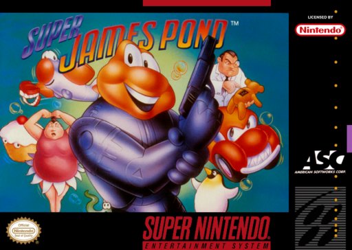 Super James Pond box art