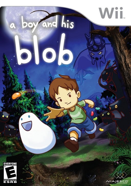 A Boy and His Blob box art