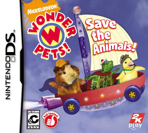 Wonder Pets!: Save the Animals! box art