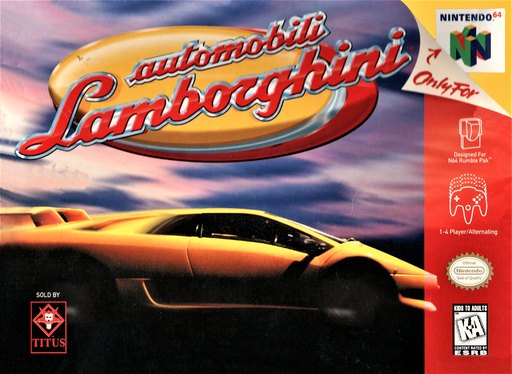 Automobili Lamborghini box art