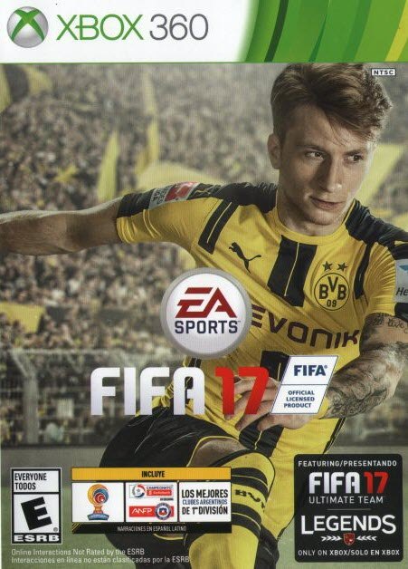 FIFA 17 box art