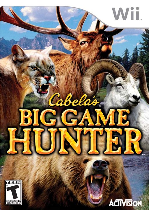 Cabela's Big Game Hunter box art