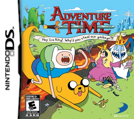 Adventure Time: Hey Ice King! Why'd You Steal Our Garbage!! box art