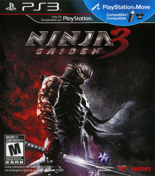 Ninja Gaiden 3 box art