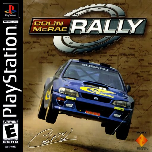 Colin McRae Rally box art