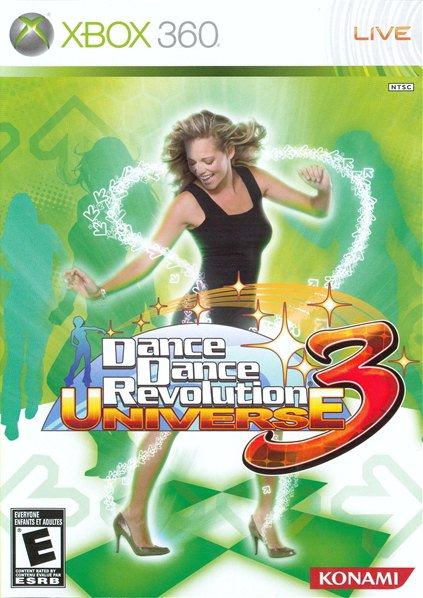 Dance Dance Revolution Universe 3 box art