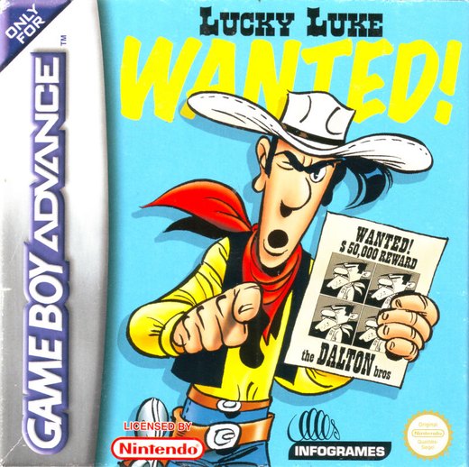 Lucky Luke: Wanted! box art