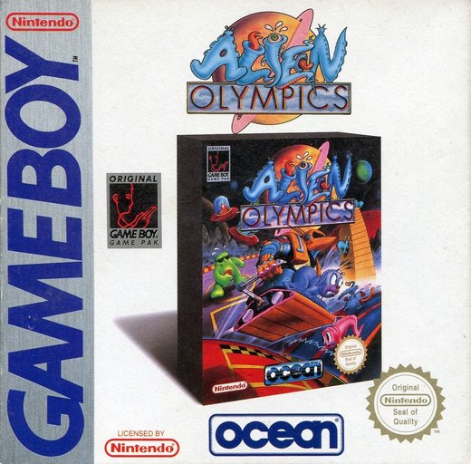 Alien Olympics box art