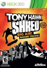 Tony Hawk Shred box art
