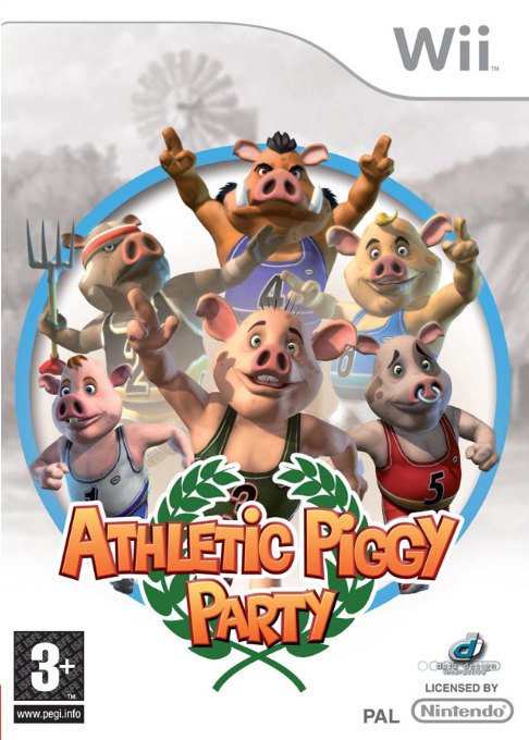 Athletic Piggy Party box art
