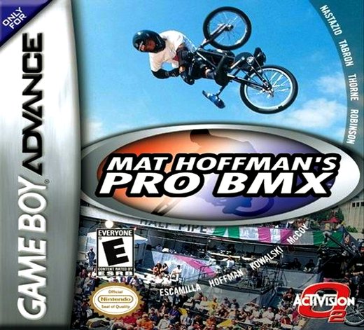 Mat Hoffman's Pro BMX box art