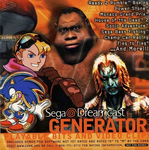 Generator Vol. 1 box art