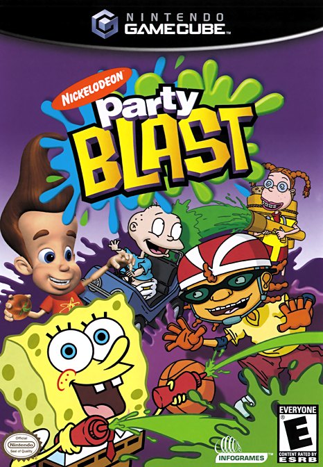 Nickelodeon Party Blast box art