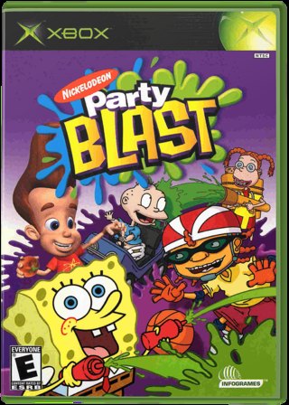 Nickelodeon Party Blast box art