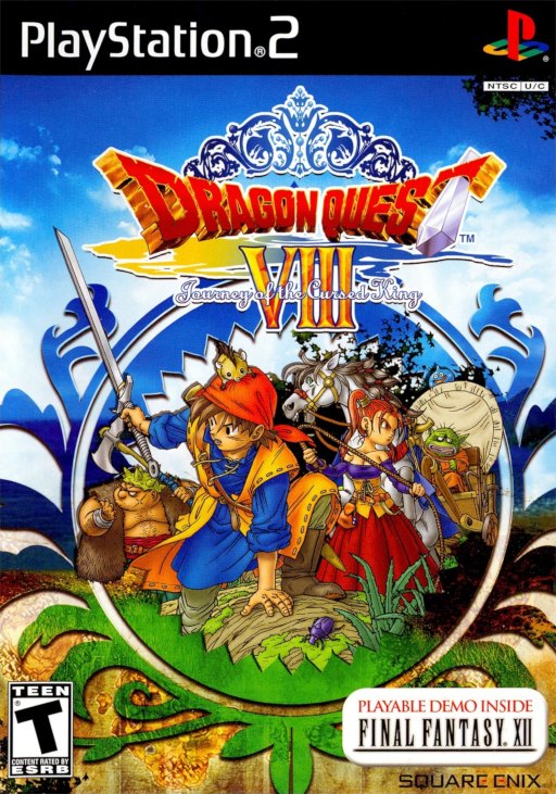 Dragon Quest VIII: Journey of the Cursed King box art