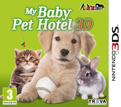 My Baby Pet Hotel 3D box art