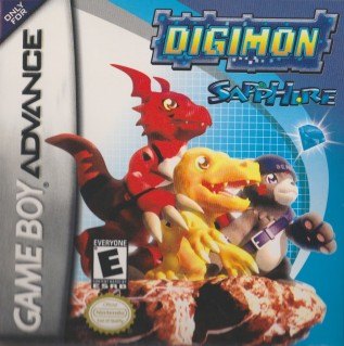 Digimon Sapphire box art