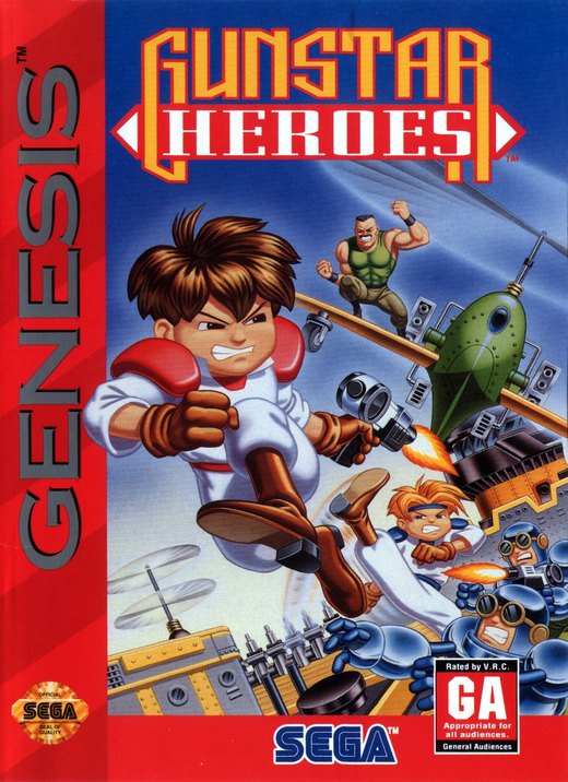Gunstar Heroes box art