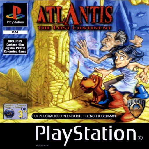 Atlantis: The Lost Continent box art