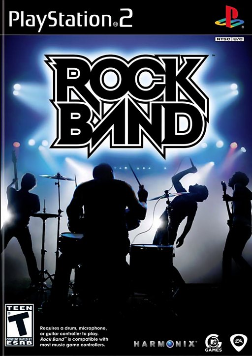 Rock Band box art