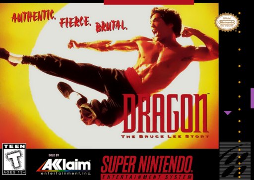 Dragon: The Bruce Lee Story box art