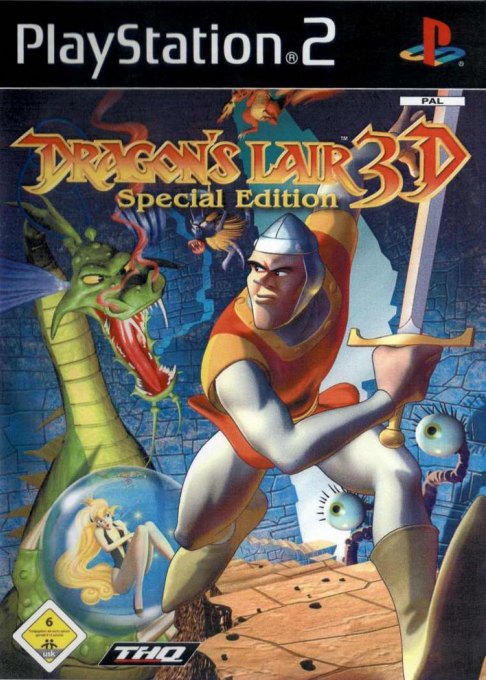 Dragon's Lair 3D: Special Edition box art