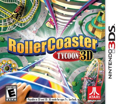 RollerCoaster Tycoon 3D box art
