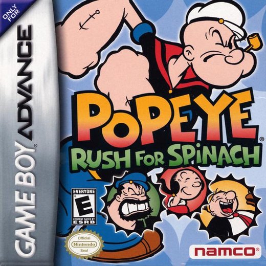 Popeye: Rush for Spinach box art