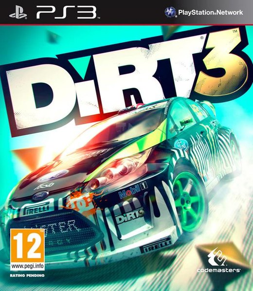 DiRT 3 box art