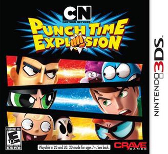 Cartoon Network: Punch Time Explosion box art