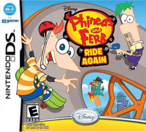 Phineas and Ferb: Ride Again box art