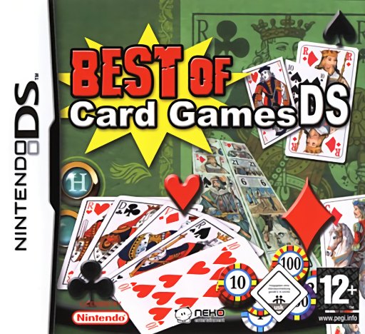 Best of Card Games DS box art