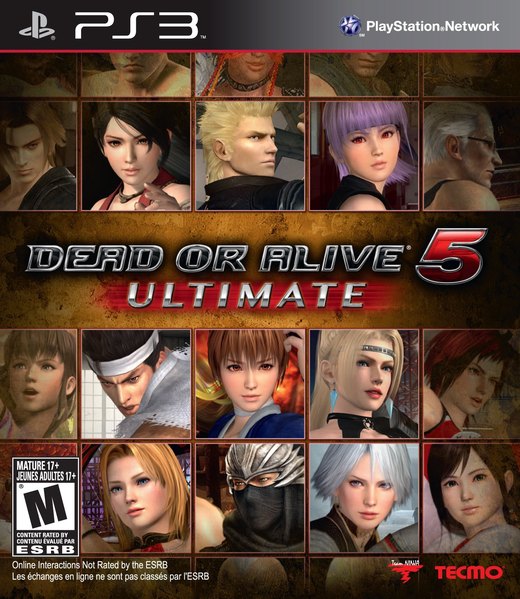 Dead or Alive 5 Ultimate box art