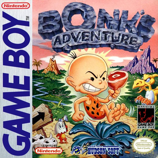 Bonk's Adventure box art