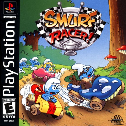 Smurf Racer! box art