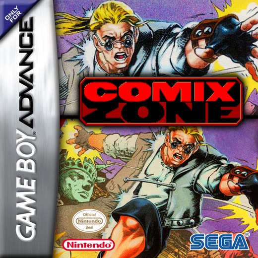 Comix Zone box art