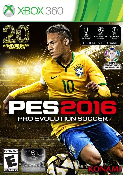 PES 2016: Pro Evolution Soccer box art