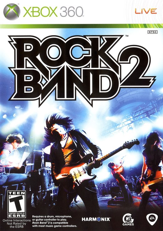Rock Band 2 box art