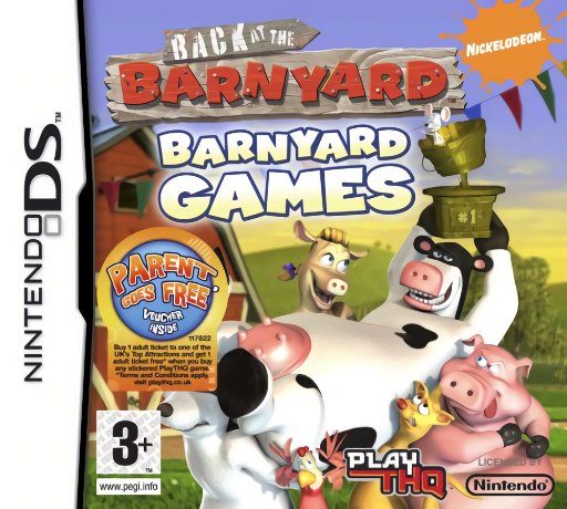 Back at the Barnyard: Barnyard Games box art