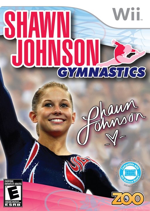 Shawn Johnson Gymnastics box art